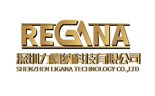 现代科技感金色Logo设计