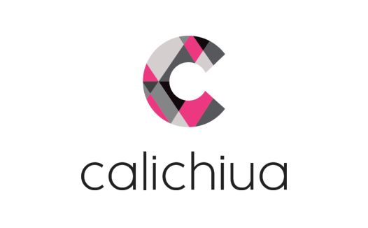 简约几何拼接字母C logo设计