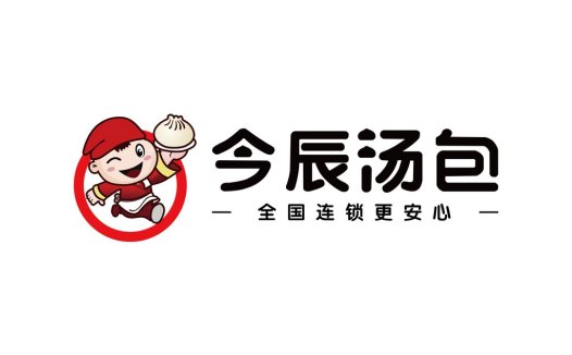 包子店logo设计:可爱卡通形象与传统美食结合