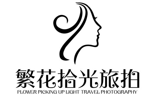 简约女性剪影logo设计