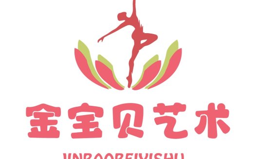 舞蹈艺术logo设计:舞者与花的完美结合