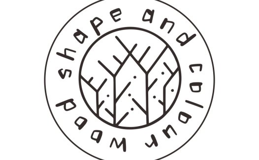 自然风格的树形logo设计