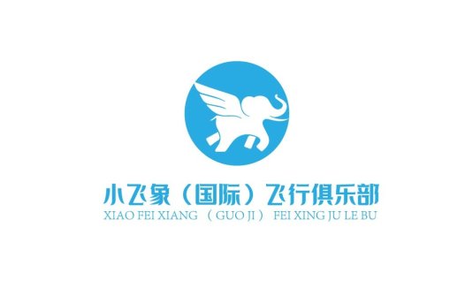 小飞象(国际)飞行俱乐部logo设计