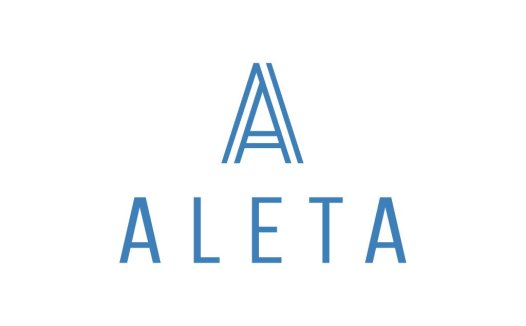 简约现代风格的Aleta品牌logo设计