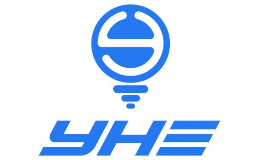 简洁科技感灯泡logo设计