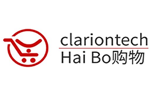 购物车图标与品牌名称结合的logo设计