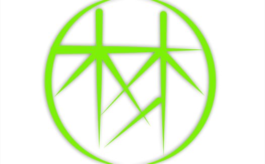 绿色环保风能logo设计