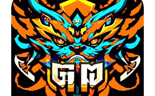 炫酷火焰风格GMlogo设计
