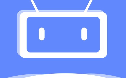直播助手logo设计:简洁电视图标