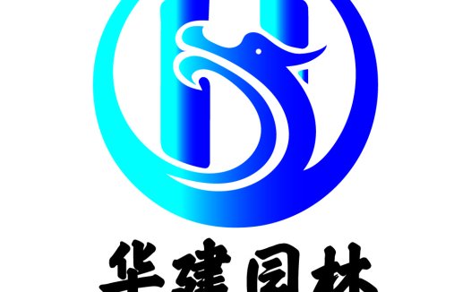 蓝色渐变海豚标志设计