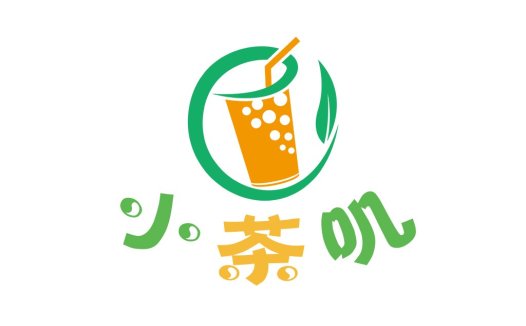 清新茶饮logo设计