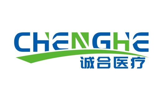 医疗健康logo设计:蓝绿渐变与简洁线条