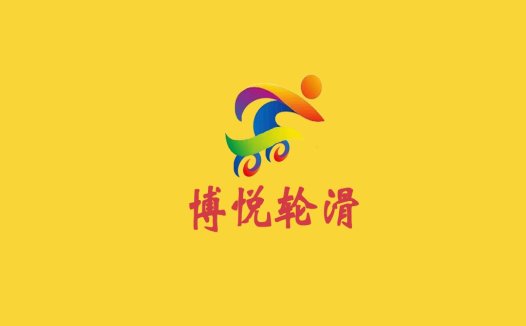 彩虹飞舞的logo设计