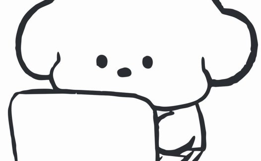 可爱蘑菇头卡通形象logo设计