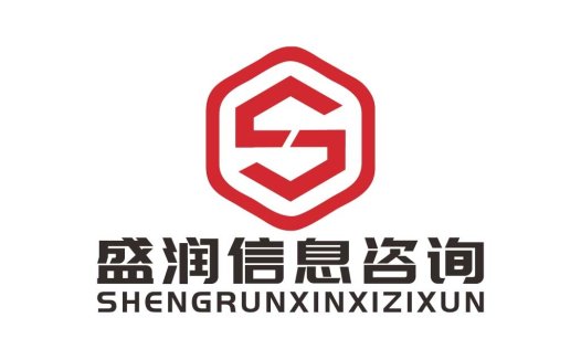 现代简约红色六边形logo设计