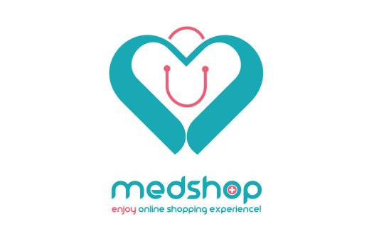 医疗健康在线购物平台logo设计