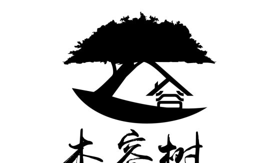 树屋logo设计:自然、和谐与宁静