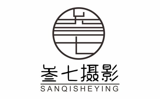 简约线条艺术摄影logo设计