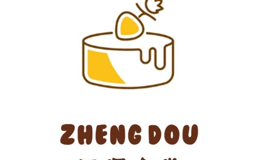 简洁蛋糕logo设计,适用于甜品店