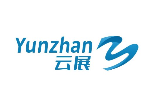 云展Yunzhan Logo设计:简洁现代的科技企业标识