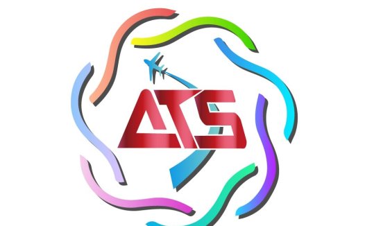 ATS logo设计:现代色彩与动态元素