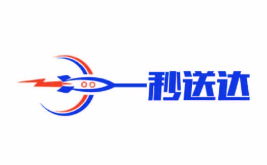 火箭加速-快速物流服务logo设计