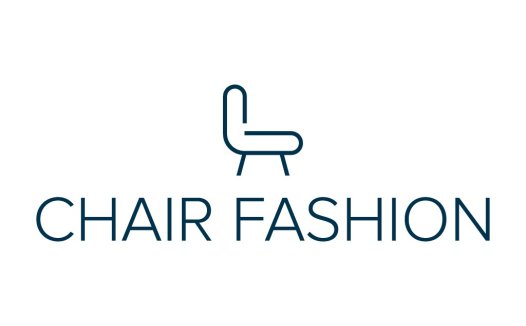 简约线条椅形logo设计