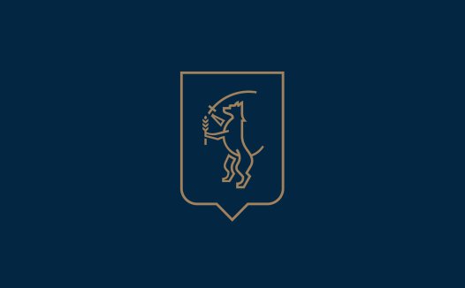 简约线条徽章logo设计