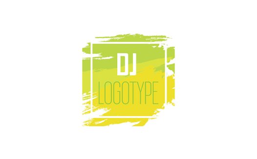 简约时尚DJ品牌logo设计
