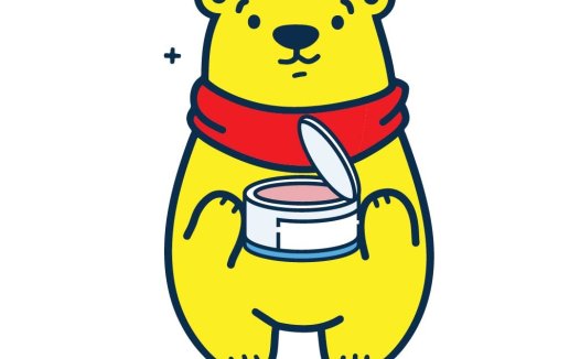 可爱卡通熊logo设计