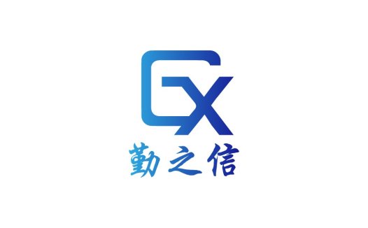 现代简约风格的CX品牌logo设计