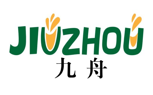 九舟logo设计:绿色与橙色的自然美学