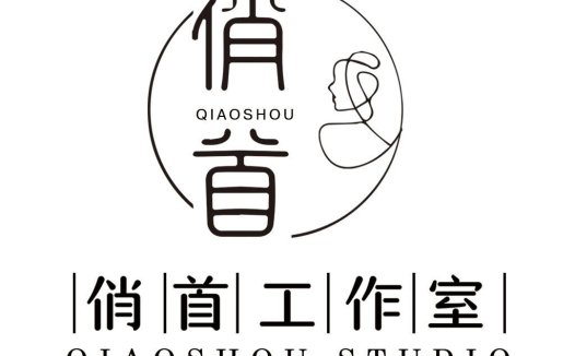 简约线条艺术工作室logo设计