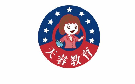 教育机构卡通形象logo设计