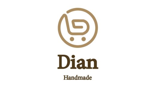 简约购物车Logo设计