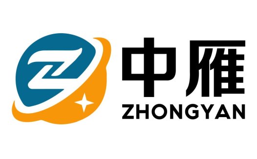 现代简洁的中雁logo设计