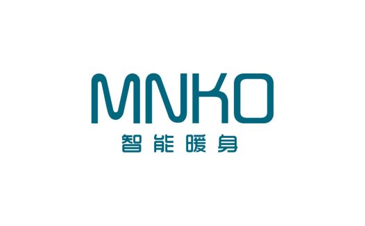 简约现代MNKO智能暖身logo设计