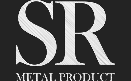 简约金属风SR字母logo设计
