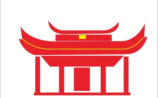 古建筑风格的中式logo设计