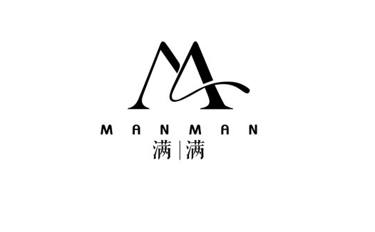 简约时尚字母M标志设计