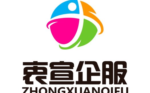 彩虹色动态人形logo设计