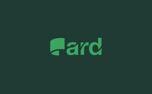 简洁现代的ARD品牌logo设计