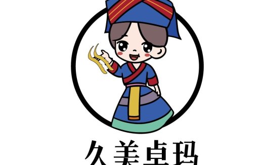 卡通人物logo设计:传统服饰与现代创意的结合