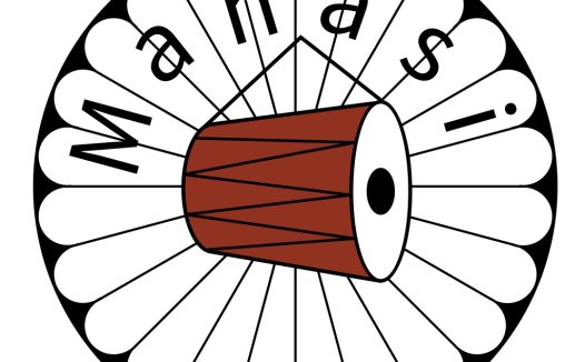 鼓形图案的Mahasas logo设计