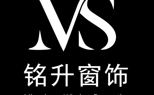 简约现代风格的VS标志设计