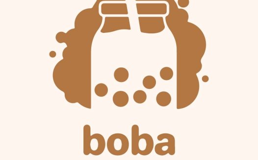 boba logo设计:创意珍珠奶茶品牌标识