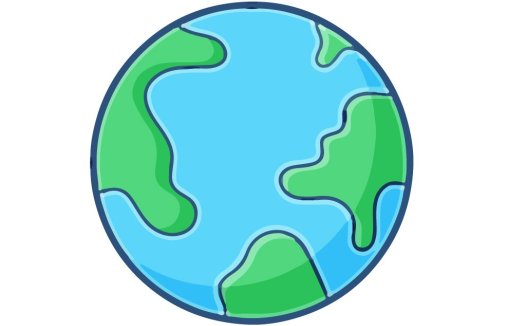 地球主题的简约logo设计