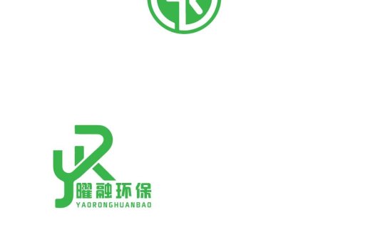 环保公司logo设计:绿色简约风格