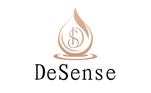 简约优雅的水滴形logo设计