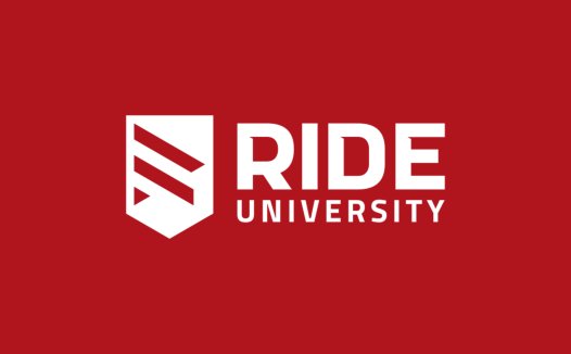 RIDE大学logo设计:现代简约风格